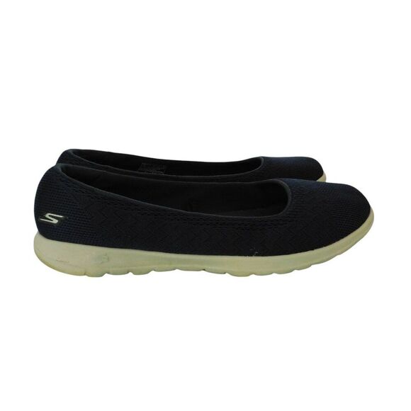 Skechers On The Go Step GOGA Women’s 10 Max Walk Lite Dreamer Blue Ballet Flats - Picture 1 of 7